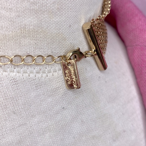 🌹 Set of 2 🌹 White Gold Elephant Pendant Necklace w/ Charms & Gold Toned Choker🌹 - Picture 13 of 16